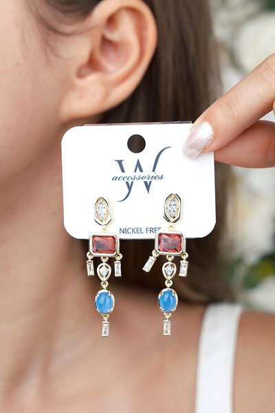 Jack Ferrero Luxury Steel/Not Darkening /Women's Earrings