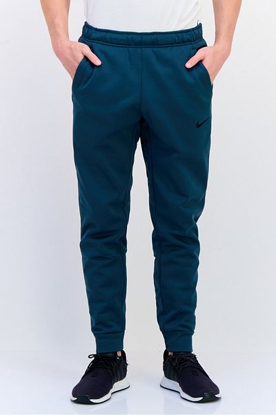 Nike Men Standard Fit Training Sweatpants, Teal Green