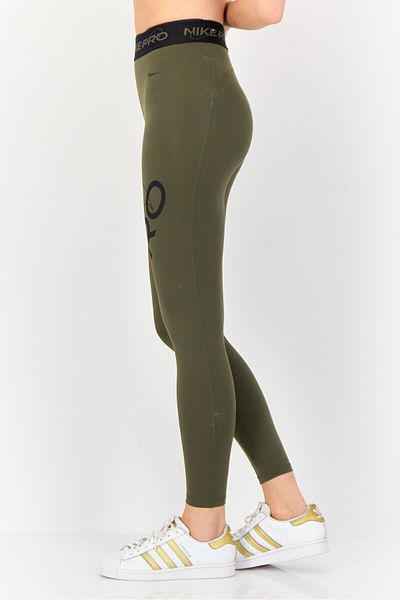 Nike Women Sportswear Fit Training Leggings, Olive