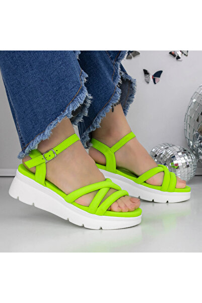 mei Sandale Dama cu Talpa Joasa 3HXS58 Galben | Mei