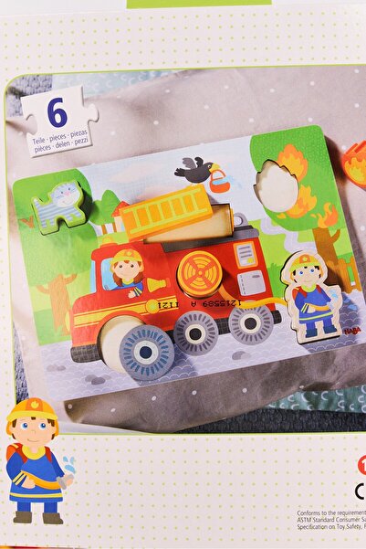Haba Wooden Fire Engine Puzzle
