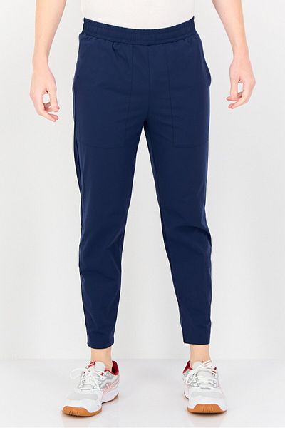RBX Men Sportswear Fit Plain Outdoor Trackpants, Navy