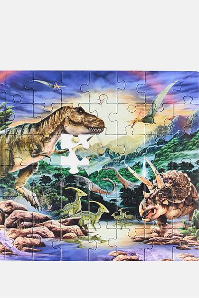 CLEMENTONI 2 in 1 Dinosaurs Puzzle