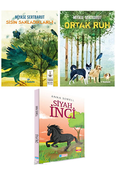 Tudem Yayınları Sisin Sakladıkları 1 + Ortak Ruh 2 + Evrensel Siyah İnci / 3 KİTAP SET