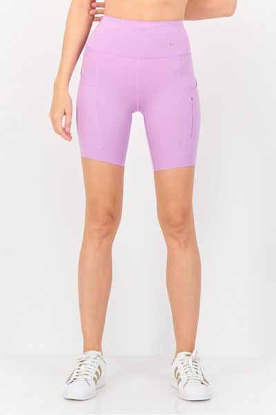 Nike Women Sportswear Fit Cycle Shorts, Purple