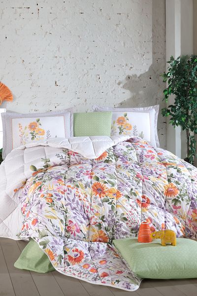 Clasy Ranforce 100% Cotton Sleeping Set Double Galya