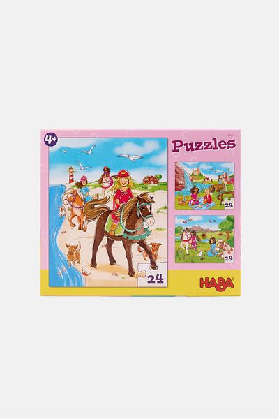 Haba Girls On The Horse Puzzles