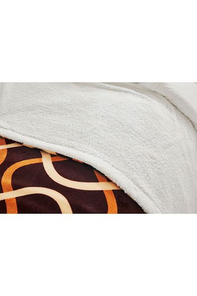 FIONNA.RO Cocolino Blanket With Fur - Waves