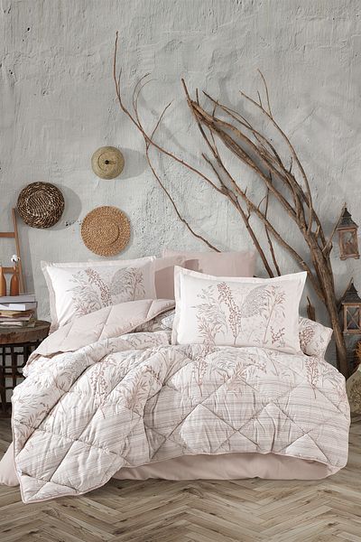 Clasy Ranforce 100% Cotton Sleeping Set Double Betina