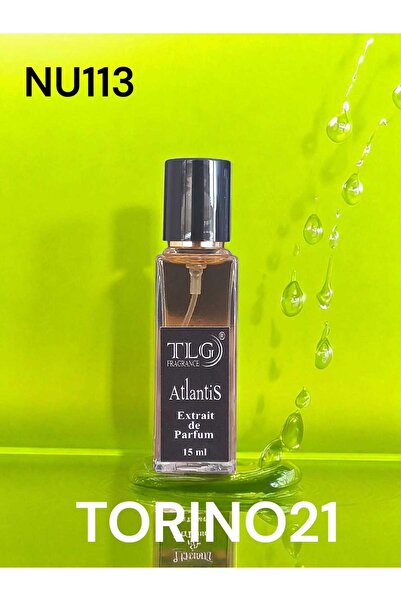TLG TLGNU113e015 Torino21 Niche Extrait Unisex Parfüm, 15 ml (Cep Boyu)