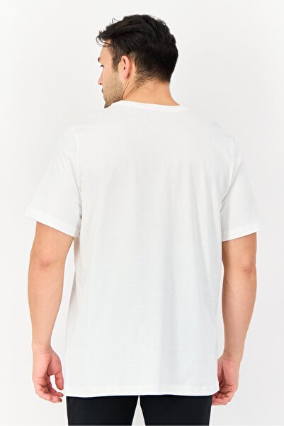 Nike Men Sportswear Fit Short Sleeves Outdoor T-shirt, White