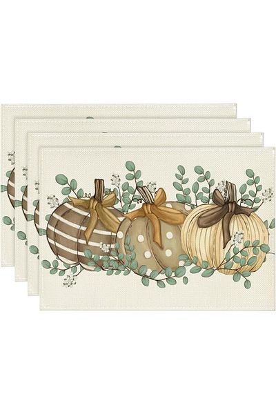 Artoid Set 4 naproane Artoid, 30 x 45 cm, poliester, multicolor