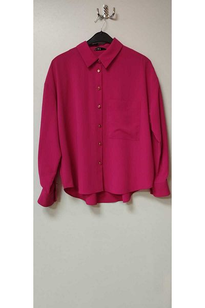 EVRA Button down Shirt with Shirt Collar and Chest Pocket