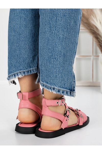 mei Women's Sandals with Low Sole 5SY2 Red | Mei