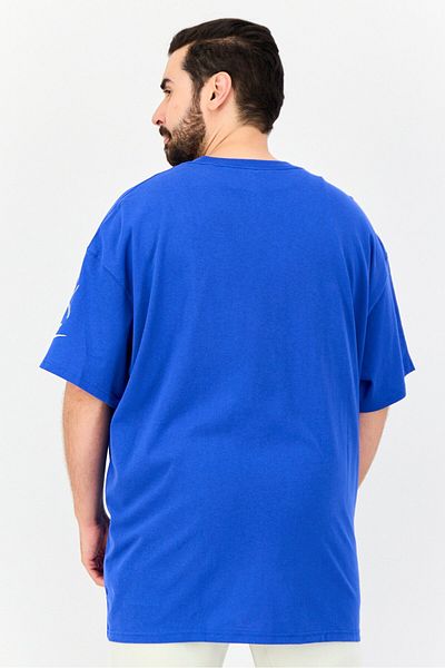 Nike Men Loose Fit Short Sleeve Outdoor T-Shirt, Blue