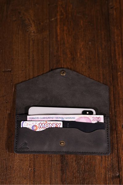 Derimoda Genuine Leather Handmade Long Wallet – Stylish and Durable for Women & Men