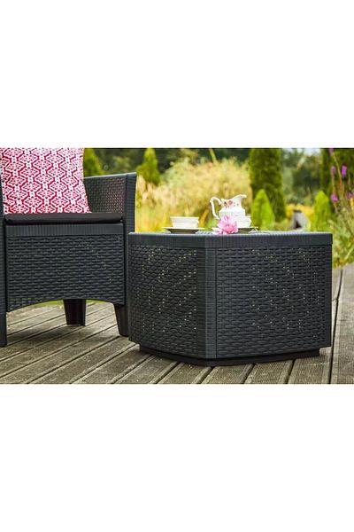 Progarden Garden/terrace set, TREE, 3 pieces, polypropylene, 2 chairs 59x57x85.5 cm, table 53x53x40 cm