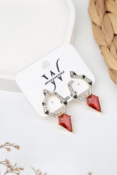 Jack Ferrero Luxury Steel/Not Darkening /Women's Earrings
