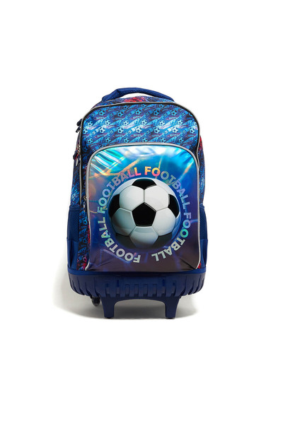 R&B Gray Boys Trolley Bag