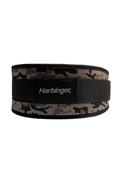 HARBINGER Curea Foam Core, unisex, Grey Camo mărimea L