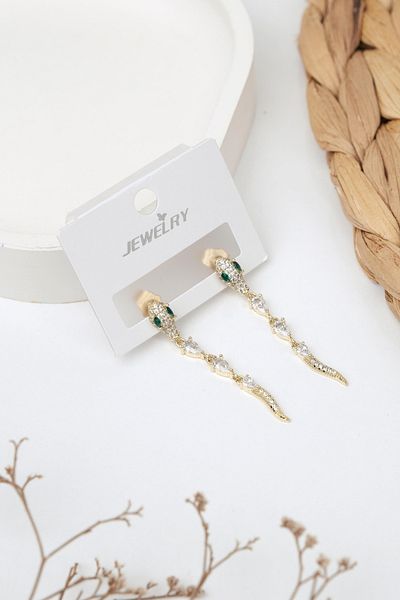 Jack Ferrero Luxury Steel/Not Darkening /Women's Earrings