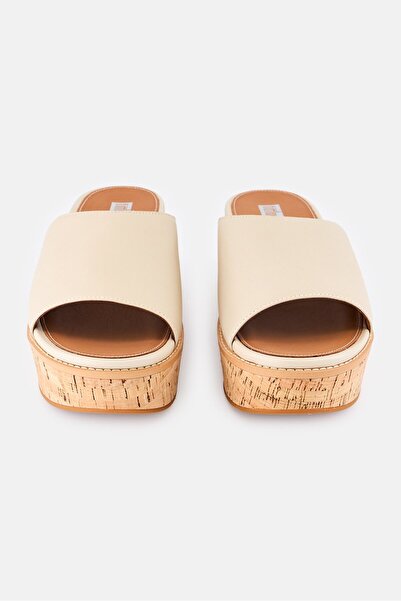 Fitflop Women Slip On Wedges, Beige