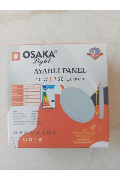Osaka Light 10W 6500K White Light 750 Lumen Adjustable Pedestal Led Spot Luminaire E Energy