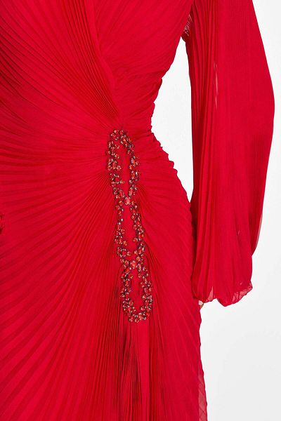 BOGAS Linares Long Red Women's Dress