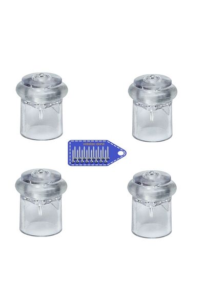 tify Transparent Door Stopper, 4.5cm Door Wall Buffer, Wall Protection Stop 5 Pieces