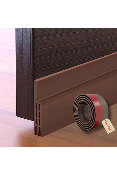 F.A.M.S Door Draft Stopper, 120 cm Length Under Door Seal, Door Sweep for Exterior & Interior Doors,