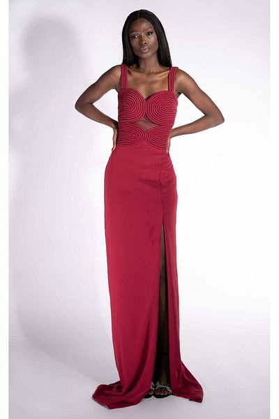 BOGAS Ingryd Women's Long Red Dress