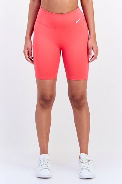 Nike Women Tight Fit 7 Inseam Training Shorts, Coral