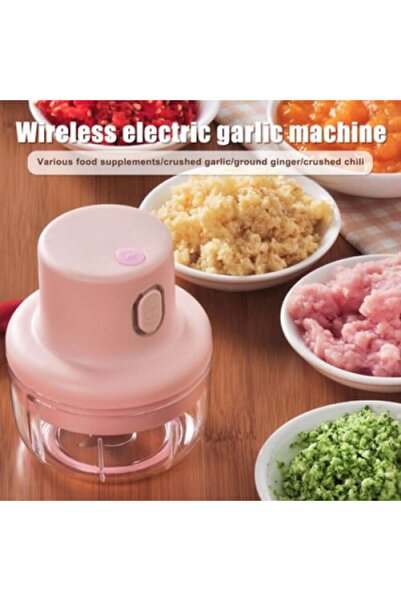 OEM Mini tocător electric de usturoi, încărcare USB, 250 ml