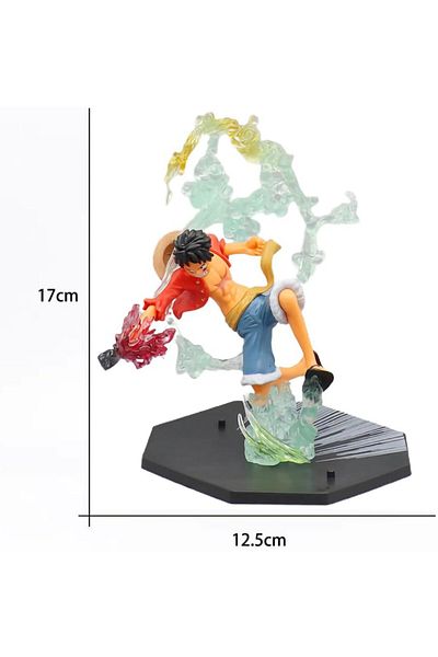 rexa One Piece Luffy & Portgas D. Ace Anime Figure Set – Collectible Manga Sculpture Decoration