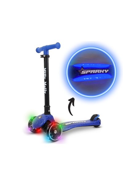 Milly Mally Milly Mally Blue Folding Scooter