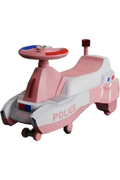 Generic Leno Police Ride On Swing Car With Lights And Music