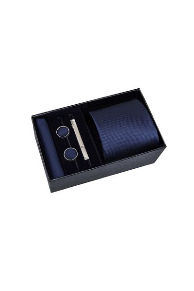 The Casius. Men's set - Tie, pocket square, cufflinks, tie clip