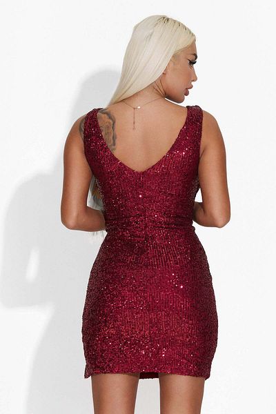 BOGAS Inchara Women's Short Red Dress