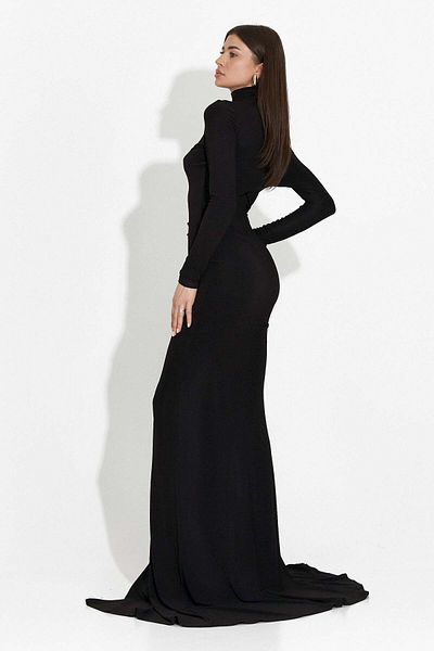 BOGAS Lavonda Long Black Women's Dress