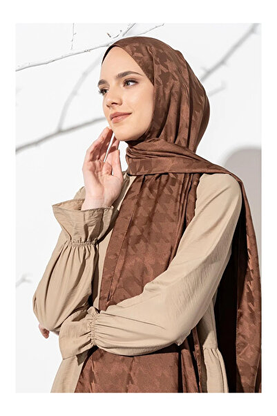 JAWEL Σάλι με μεγάλο σχέδιο ζακάρ