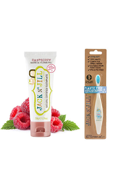 Jack N'Jill Jack N' Jill Tooth Buddy Ahududu Diş Macunu & Unicorn Diş Fırçası