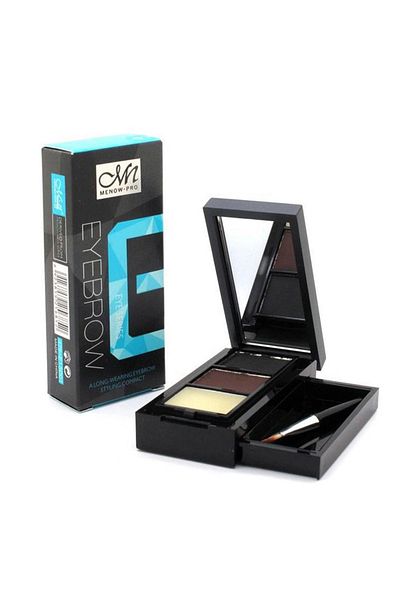 MeNow Kit de Sprancene MENOW cu Ceara - 2 Pudre pentru Definire - 04 Compact