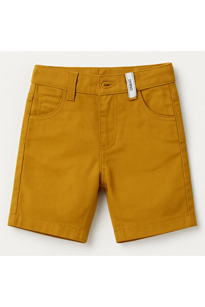 Magu Erkek Çocuk Pamuklu Düz Cepli Şort