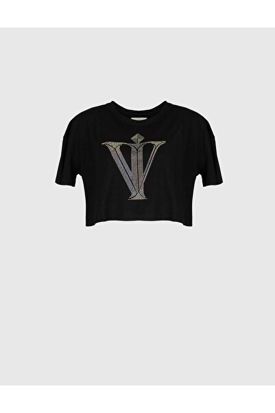 İLVİ Tangail Black Women's Tshirt