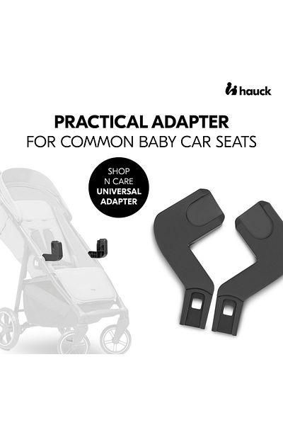 HAUCK Set of shell attachment adapters for the Shop N Care stroller