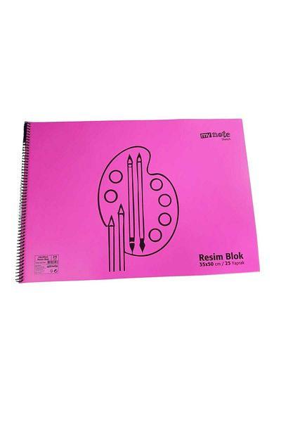 Mynote 35X50 Plastic Cover 25 Leafs Picture Notebook