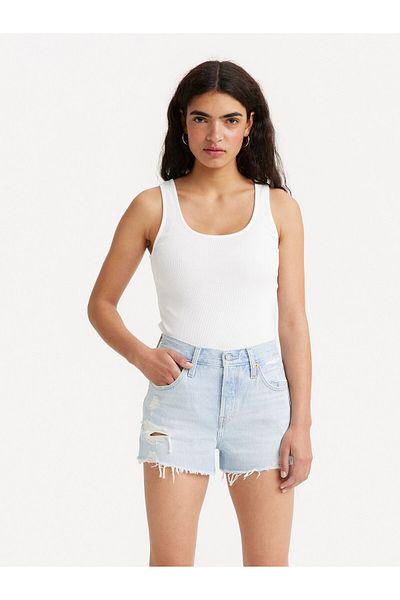 Levi's Women White Athlete A5906-0027