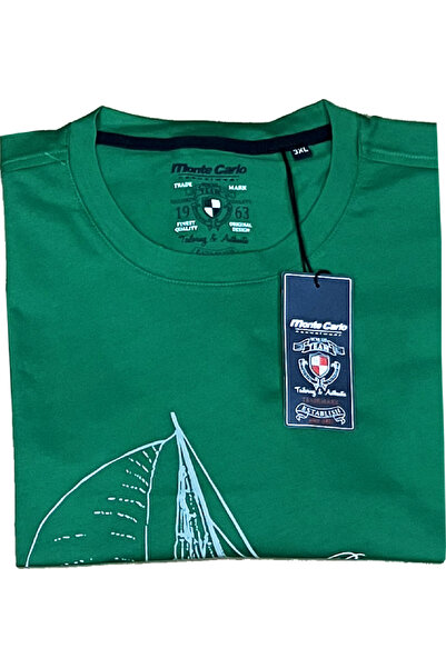 montecarlo Large Size Lycra Combed Cotton T-Shirt