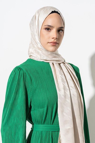 JAWEL Jacquard Large Pattern Houndstooth Shawl
