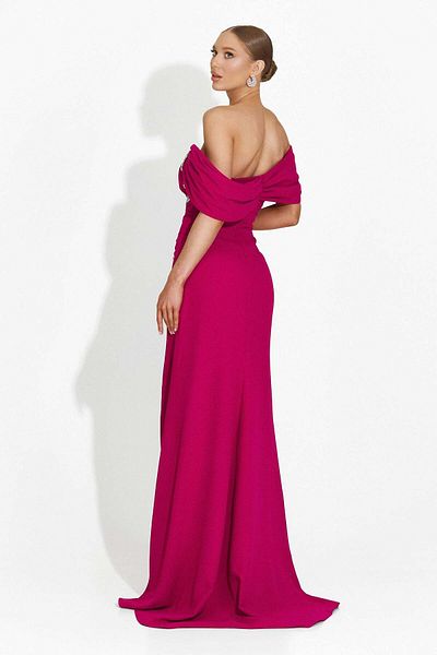 BOGAS Condesa Fuchsia Long Women's Dress